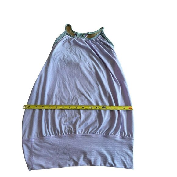 LULULEMON WOMEN SIZE SMALL BRA BUILT IN ACTIVE  Lavender Straps SHIRT - Picture 3 of 7
